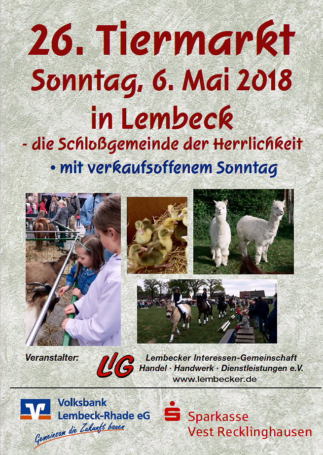 Tiermarkt Lembeck