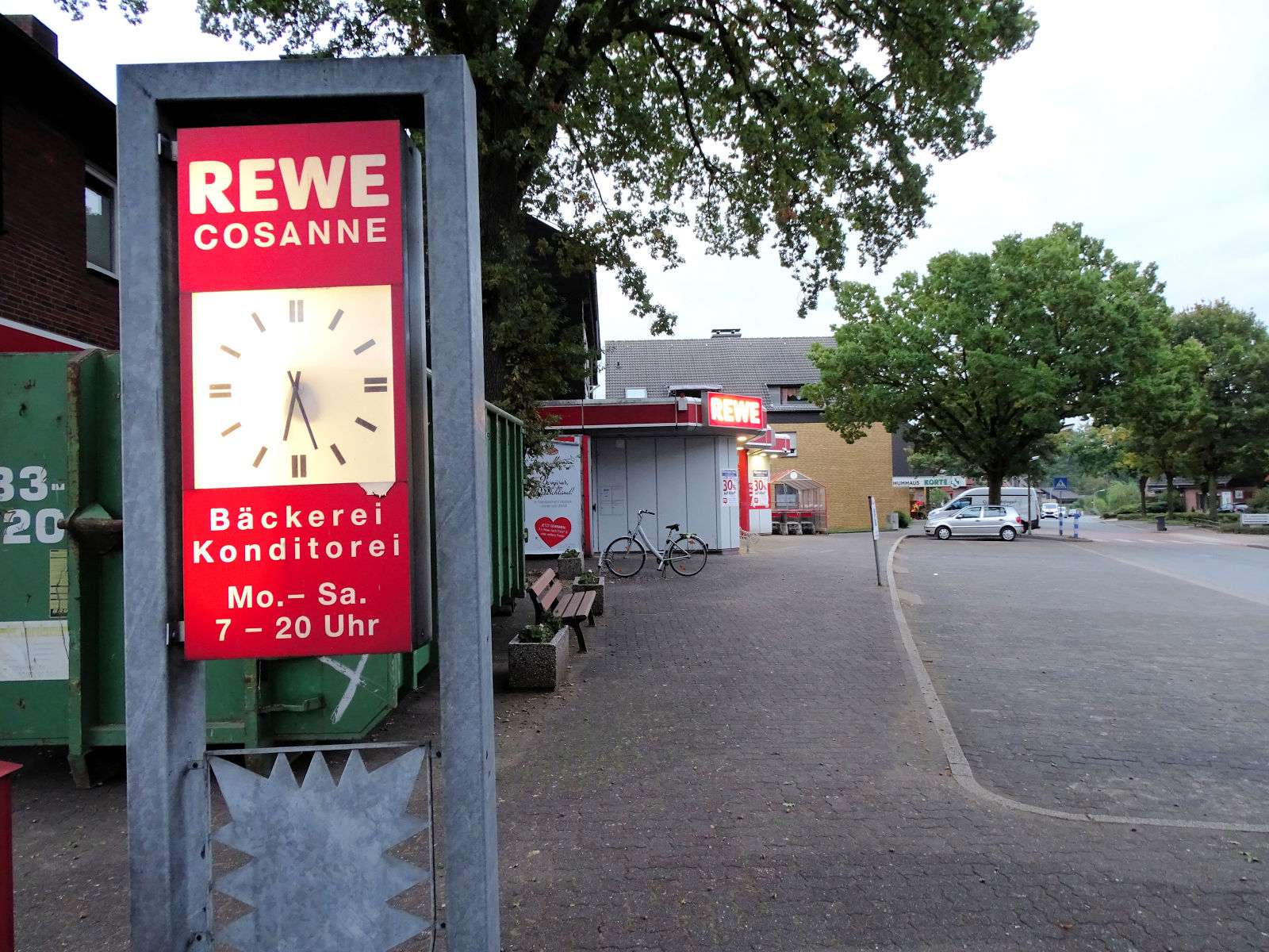 Rewe, Cosanne, Udo Cosanne, Ausverkauf, Umbau, Lembeck