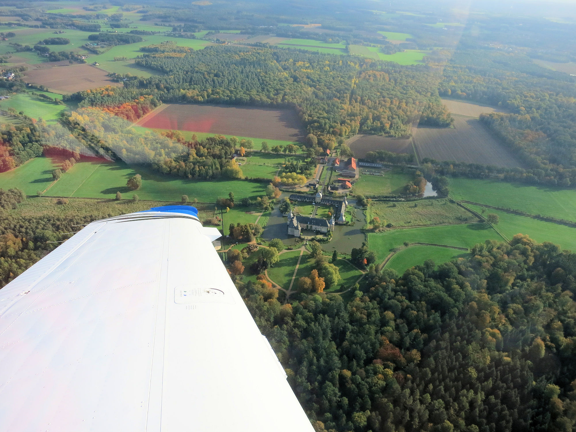 Lembeck, Luftbild, 02.10.2020, Friedrich Cosanne, Schloss Lembeck