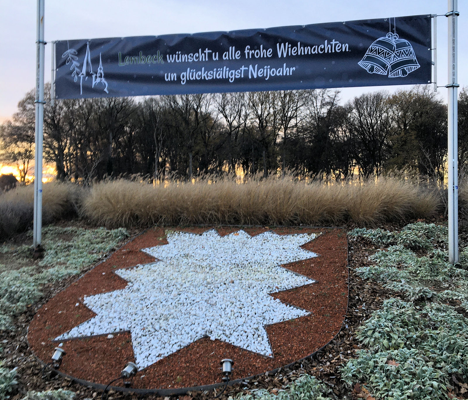 Lembeck, Weihnachtsbanner