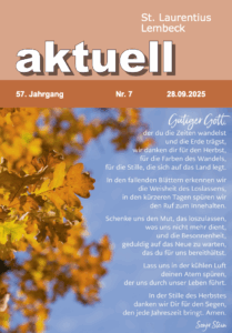 St. Laurentius "aktuell" Ausgabe Sep. 2025