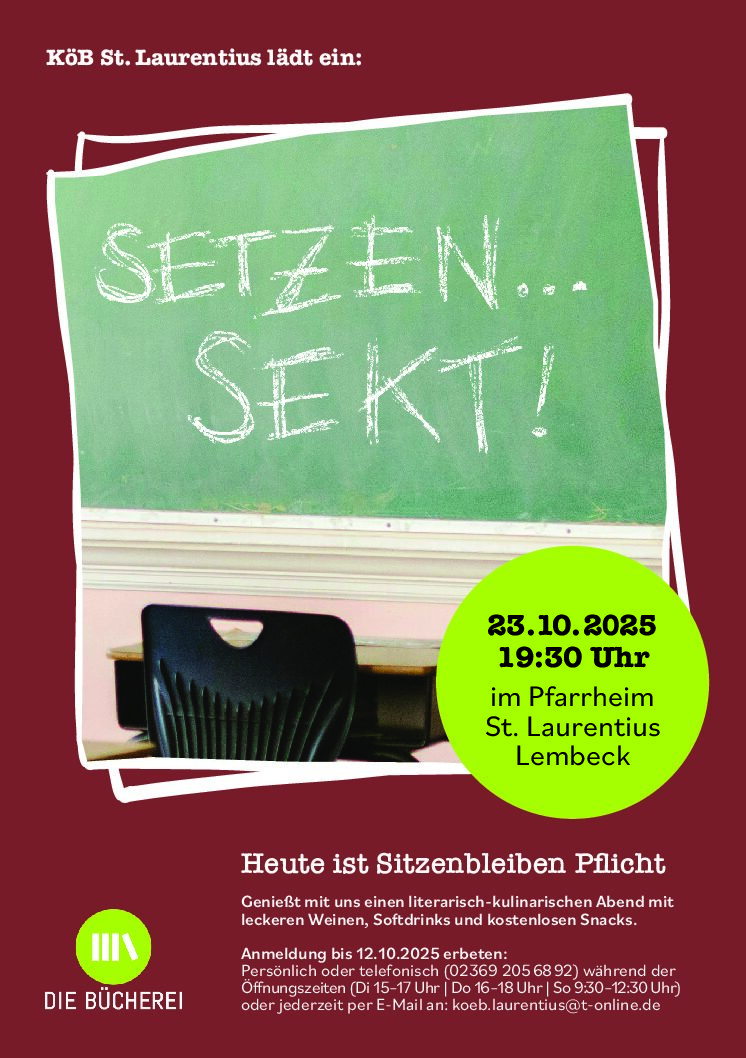 Heute ist Sitzenbleiben Pflicht