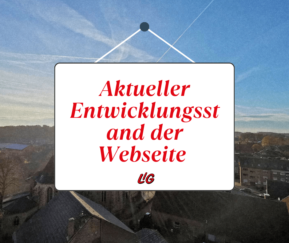 Aktueller Entwicklungsstand der Webseite Lembeck.de