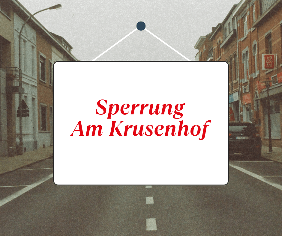 Sperrung Am Krusenhof